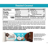 NuGo Slim 12ct Variety 16-17g Protein, 3g Sugar, High Fiber, Low Net Carbs, Gluten Free,12 Count (Pack of 1)