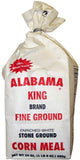 ALABAMA KING Enriched White Stone Ground Cornmeal 1 x 80 oz