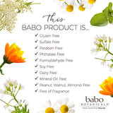 Babo Botanicals Sheer Zinc Continuous Sunscreen Spray SPF30 - Natural Zinc Oxide - Extra Sensitive Skin - Water Resistant - Vegan - Fragrance-Free - Air-Powered Spray - For all ages