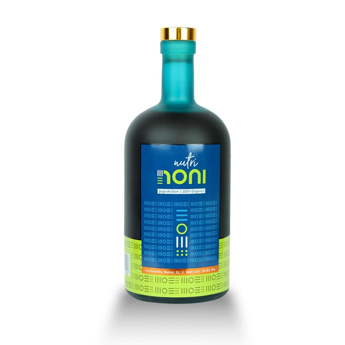 Nutri Noni 100% pure USDA organic juice from Costa Rica Original Flavor No Added Fruit. 33.8 fl oz. One of nature's superfoods
