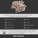 Rechargeable Zeolite Rocks (1lb)- Odour Eliminator That Is 1500 More Times Effective Than Activated Charcoal. Removes Smells Around The Home; Including Pets, Cooking, Bins & Smoking Areas.