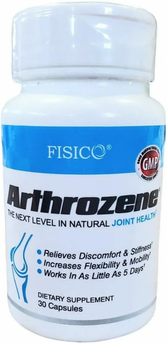 (2) Fisico Arthrozene Natural Joint Health Supplement 30 Capsules