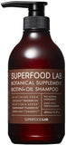 SUPERFOOD LAB Superfood Lab 95% Naturally Derived Ingredients Scalp Oil Moist Shampoo, Body, 16.9 fl oz (480 ml), Non-Silicone, Non-Paraben, Biotin Blend, Additive-free, Men's, Scalp, Scalp Care,