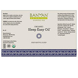 Banyan Botanicals Sleep Easy Oil – Organic Ayurvedic Herbal Oil – with Coconut Oil & Ashwagandha – Grounding and Calming – 4oz. – Non GMO Sustainably Sourced Vegan