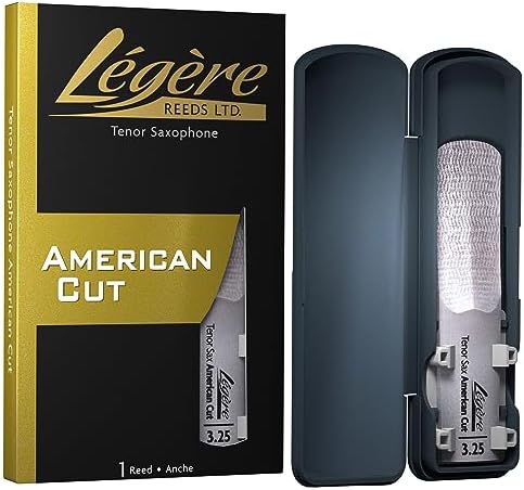 Légère Reeds - Tenor Saxophone Reed, American Cut, Strength 3.25 (TSA3.25) - Premium Synthetic Woodwind Reed