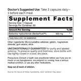 Dr. Whitaker Clinical Grade Berberine | 1,500mg Per Daily Serving | 30 Day Supply
