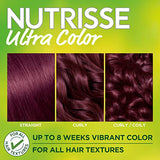 Garnier Hair Color Nutrisse Ultra Color Nourishing Creme, M2 Medium Intense Magenta (Sweet Grenadine) Permanent Hair Dye, 2 Count (Packaging May Vary)