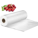 14" X 20" Plastic Produce Bag on a Roll, Clear Food Storage Bags for Bread Fruits Vegetable, 350 Bags/Roll