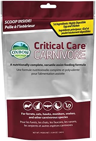 Oxbow Animal Health Critical Care, Carnivore, 340 Grams