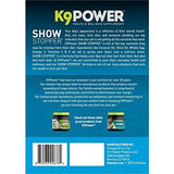 K9 Power - Show Stopper, Healthy Coat & Skin Supplement for Dogs, Reduces Itching & Shedding, Dry Skin, Seasonal Allergies, Omega 3s, 1lb