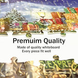 Advent Calendar Puzzles 2024 Christmas Jigsaw Puzzles 1008 Pieces, Christmas Gifts Train 24 Days Christmas Countdown Calendar Puzzles for Adults, Family Game Christmas Gifts for Adults Teens