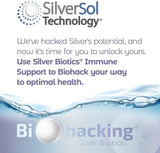 Silver Biotics Colloidal Nano SilverSol Ag₄O₄ 10 PPM Immune Support | Bio-Hacking Immune Building Natural Support | 32 Fl Oz (Pack of 2)