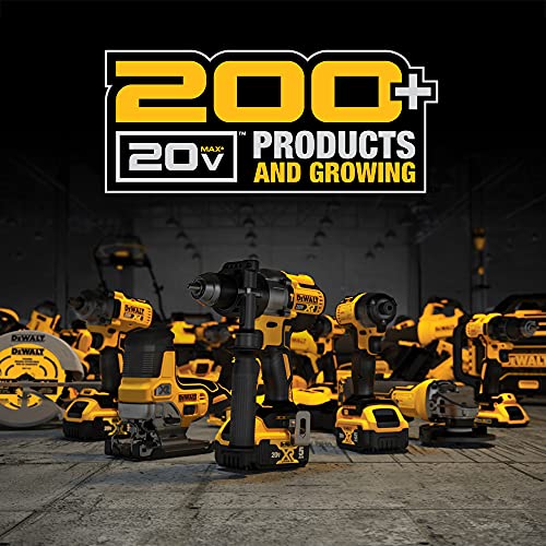 DEWALT 20V MAX* XR Leaf Blower, Cordless, Handheld, 125-MPH, 450-CFM, Tool Only (DCBL722B)