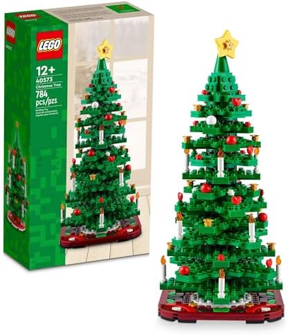 LEGO Christmas Tree - Building Toys for Kids, Boys & Girls, Ages 12+ - Mini Christmas Tree Decorations for Tabletop & Home - Gifts for Boys & Girls - 40573