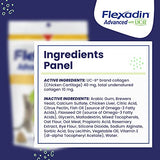 Vetoquinol Flexadin Advanced Dog Hip and Joint Supplement with UC-II Collagen, One Chew a Day Hip and Joint Support Chew for Dogs and Cats, Clinically Proven Vet-Approved Formula, 30 Chews