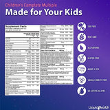 LIQUIDHEALTH 16 Oz Kids Liquid Multivitamin Complete Multiple for Children, Toddlers - Essential Vitamins & Minerals Supplement, Immune Support, Gluten Free, Non GMO, Prebiotic Fiber (2-Pack)