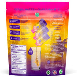 Purple Tree Organic Energy Stick Packets, Zero Sugar, B12 Vitamins, Lemon Ice Tea Flavor | 80mg Caffeine from Yerba Mate & Guarana to Prevent Crashing, 12 To-Go Packs