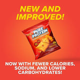 Pure Protein Cheesy Crackers, Cheddar, High Protein Snack, 10G Protein, 1.06 Oz (Pack of 12)