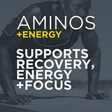 Purbolics Aminos + Energy | Supports Recovery, Energy & Focus | 95mg of Caffeine, 0 Sugar & 60 Servings (Rainbow Candy)
