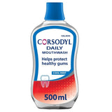 CORSODYL Daily Gum Care Mouthwash Alcohol Free Cool Mint 500ml