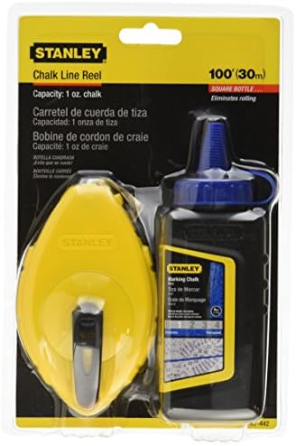 STANLEY Chalk Line, Reel with Blue Chalk (47-442)