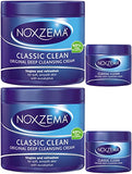 Noxzema Classic Clean Original Deep Cleansing Cream, 12 Ounce [With Bonus 2 Ounce] (Pack of 2)