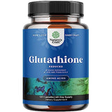 Best Glutathione Supplement – Antioxidant Formula with Milk Thistle Extract – 60 Capsules – Non-GMO, Vegan