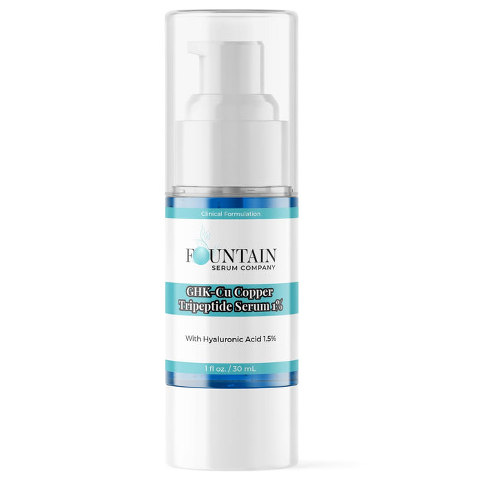 Triple Strength GHK-Cu Copper Peptide Serum 3% with Hyaluronic Acid
