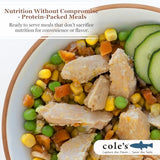 COLE’S Open & Eat Meals Variety Pack | 5.6 oz Hand-Packed Smoked Salmon & Trout with Quinoa & Vegetables | Ready to Eat Meals | High Protein, 4 Cans