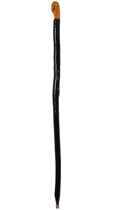 Imported Shillelagh Wooden Irish Walking Stick, Straight Handle, Handcrafted 100% Blackthorn Wood Cane, Lightweight Sturdy, One of a Kind Style, Made in Ireland 36"