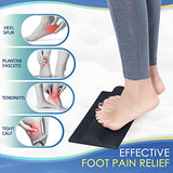 Plantar Fasciitis Relief Foot Stretcher Pad with Foot Roller, Fascia Stretcher Toe Stretcher for Heel Spurs Achilles Tendonitis Foot Drop Tight Calves