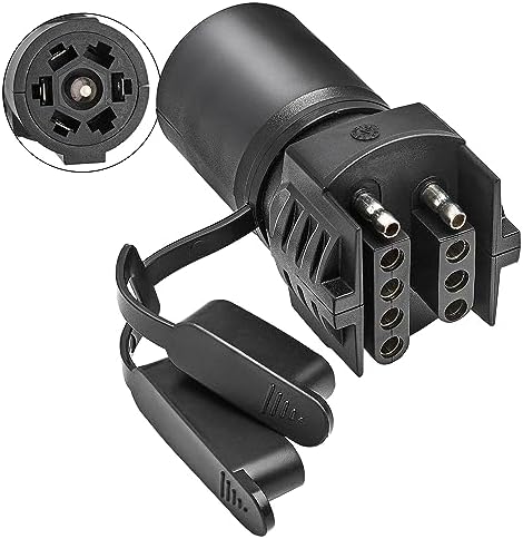 Oyviny 7 to 4 & 5 Pin Trailer Adapter, 2-in-1 Design