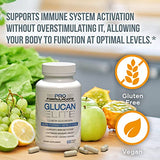 Pro Formulations MD Glucan Elite - Beta 1-3D Glucan - 60 vcaps - Ultra-Potency Beta Glucan - Highest Bioavailability with BGF-Immune - Immune System Support