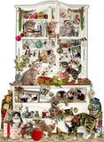 Alison Gardiner Designs Mischievous Cats Advent Calendar -Holiday Christmas Decor