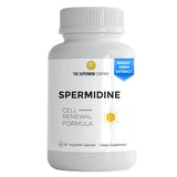 The Supermom Company Spermidine 60 Vegetable Capsules - Wheat Germ Extract with 1000 mg Spermidine Supplement, Bioperine for Maximum Absorption (1 Bottle)