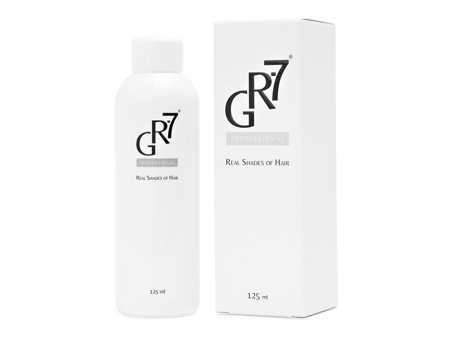 GR-7 Lotion Gegen Graue Haare 125ml - Repigmentierung Haare 1 Stücke - Grau Haar - Haarwasser Anti Grey Hair - Anti Graue Haare Männer und Frauen - Graue Haare Weg - Shampoo Gegen Graue Haare