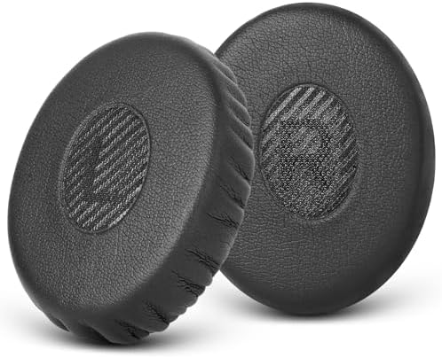 Ear Pads Replacement for Bose On-Ear 2 Headphones, GVOEARS Ear Cushion Pad for Bose OE2 / OE2i / SoundTrue On-Ear/SoundLink On-Ear Wireless Headphones, Durable & Longer Lasting (Black Pad)