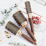 Olivia Garden NanoThermic Ceramic + Ion Round Thermal Hair Brush NT-12 (1/2")