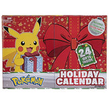 Pokemon 2024 Holiday Advent Calendar for Kids, 24 Gift Pieces - Includes 16 Toy Character Figures & 8 Christmas Accessories - Ages 4+