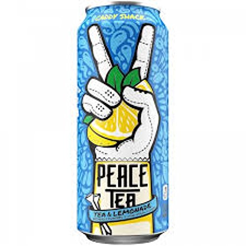 Peace Tea, Caddy Shack Tea + Lemonade, 23 Fl Oz (Pack of 12)