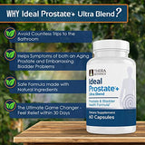 Advanced Men's Prostate Support by Ideal Prostate Plus Ultra with Reishi Mushroom, Saw Palmetto, Lycopene and More for Natural Prostate Relief