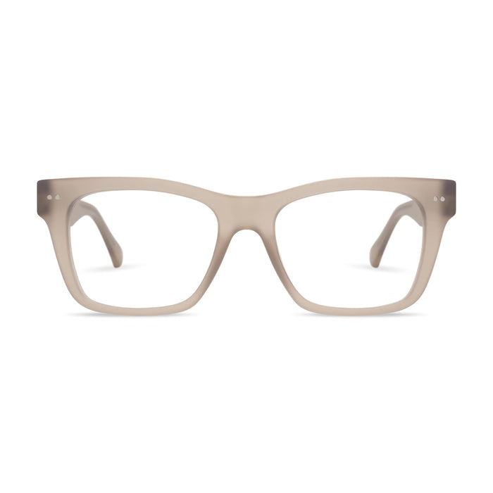 LOOK OPTIC Cosmo Reader - Stylish Unisex Ultra-lightweight Reading Glasses with Scratch-Resistant, Prescription-Quality Lenses (Full Magnification - Not Progressives) 3.00, Taupe
