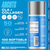 PERFORMIX - AbCuts CLA + Collagen - Fitness Goals - Improve Energy & Endurance - Build Muscle - Hair & Nail Growth - Skin Care - Wellness - Collagen Supplements for Women and Men - 100 Softgels