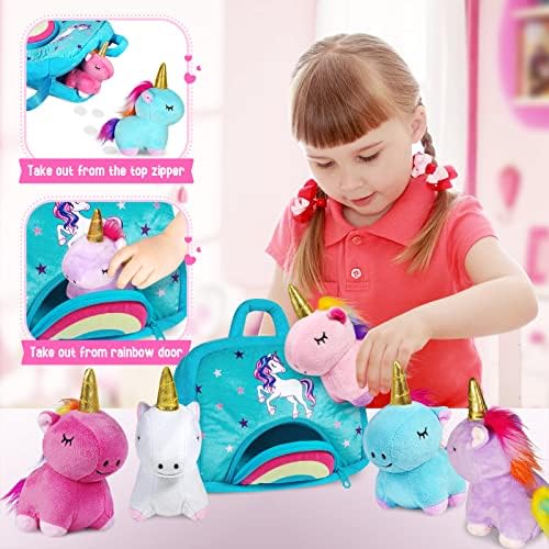 KMUYSL Unicorn Toys for Girls Ages 3 4 5 6 7 8+ Year - Unicorn Mommy Stuffe KMUYSL Toys for Girls Ages 3 4 5 6 7 8+ Years - Unicorn Mommy