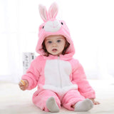 Baby Bunny Costumes Unisex Toddler Outfit Halloween Dress Up Romper 24-30 Months