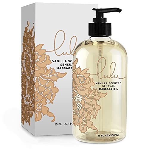 Lulu Massage Oil with Fractionated Coconut Oil.16 Ounce … (Vanilla)