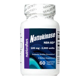 NutriCrafters Nattokinase NSK-SD 2,000 Units 60 Capsules - The Cardiovascular Superfood of Japan - Made in The USA with Japanese NSK-SD Nattokinase. The Original and Most Researched Nattokinase.