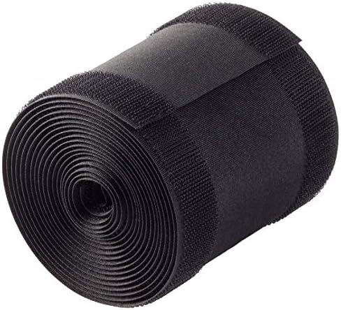 Cable Grip Strip Floor Cable Cover Protect Cords Cable Protector Cable Management 4”Width x 10’Length - Black Only for Commercial Office Carpet