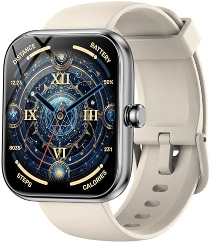 1.83" Smartwatch for Men Women, IP68 Waterproof, 100+ Sport Mode, Heart Rate Sleep Monitor, iOS Android Compatible