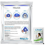 resplabs CPAP Mask Liners Compatible with Most Nasal Masks - Reusable Cushion Covers, Reduces Noisy Air Leaks & Provides Comfort (Pack of 4)